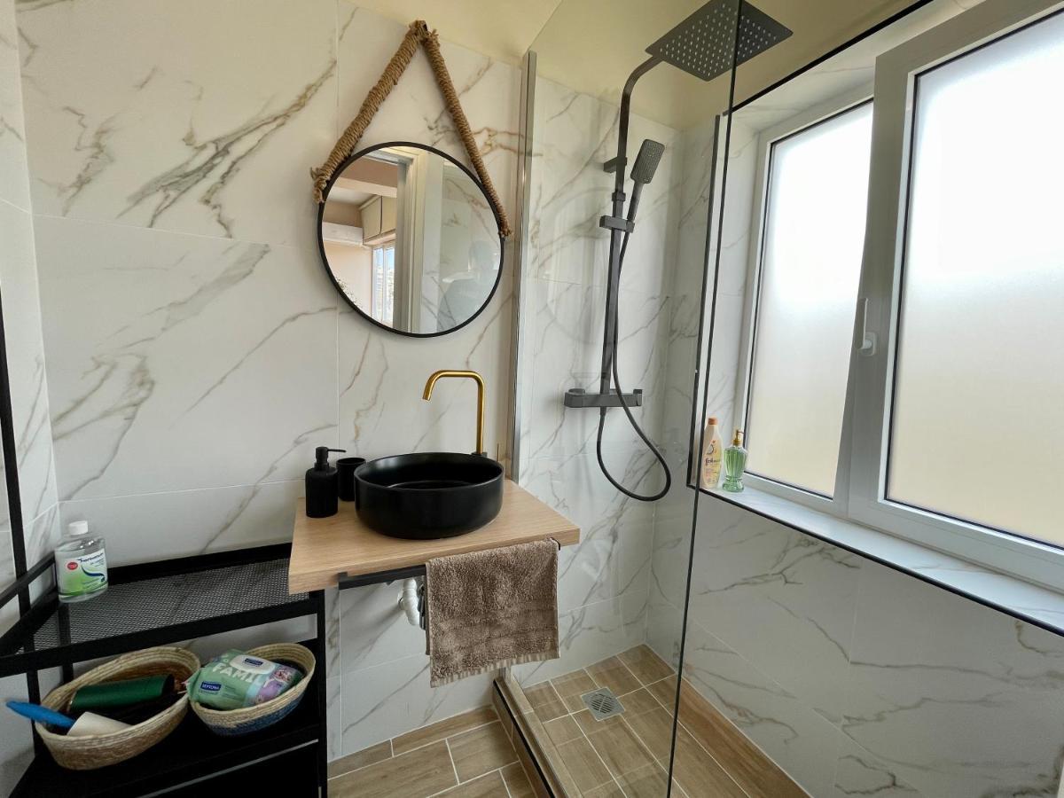 Cozy Apartment In Heart Athens Near Metro Fix 100M ภายนอก รูปภาพ