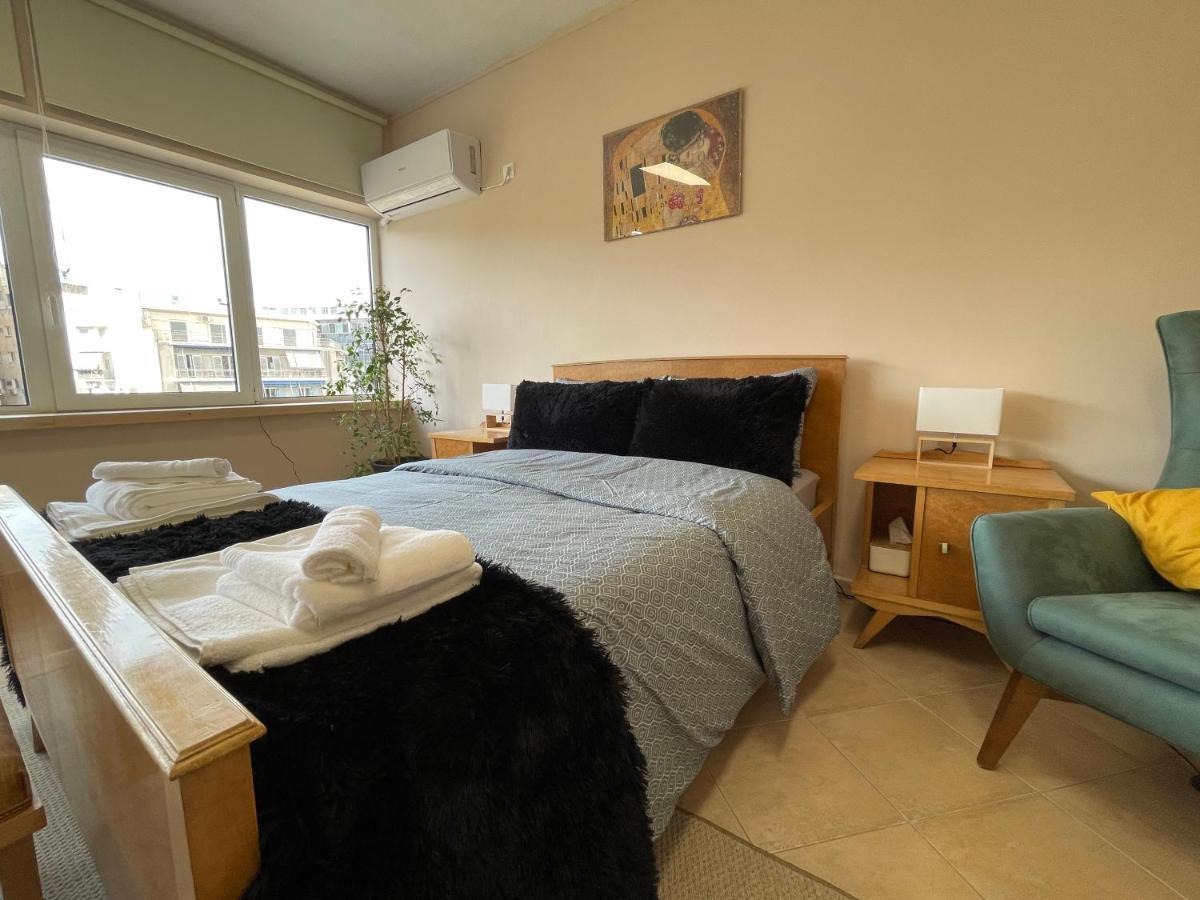 Cozy Apartment In Heart Athens Near Metro Fix 100M ภายนอก รูปภาพ